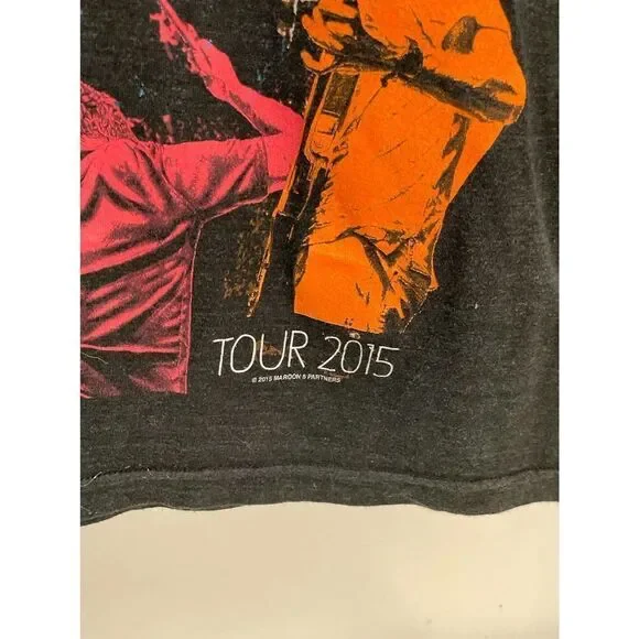 Maroon 5 Tour Graphic Tee - Black - Picture 4 of 5